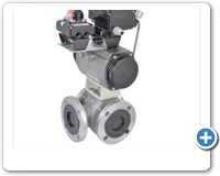 3 Way Ball Valve With Actuator