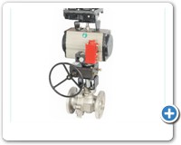 Ball Valve With Rotary Actuator