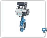 Butterfly Valve With Rotary Actuator